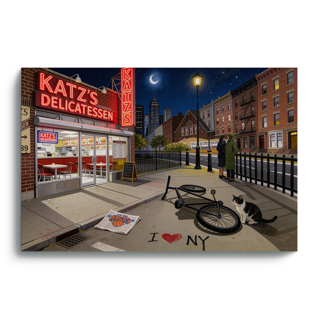 Midnight at Katz's